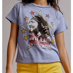 Daydreamer Willie Nelson In Stars Reverse Girlfriend Tee NWT Size XL